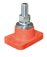 QVC1933R 400A Single Insulated Terminal Stud – Red