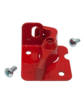 QV24505RD Red Isolator Lever Lockouts