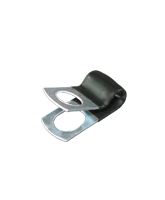CMPC08/10 7.9mm PVC Coated Zinc “P” Clip 10mm mounting hole