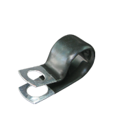 CMPC14/10 14.2mm PVC Coated Zinc “P” Clip 10mm mounting hole