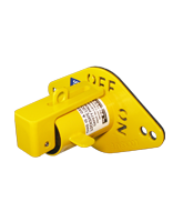 LS11003-02 Yellow Locksafe Lockout to suit 0341003004