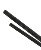 ES2560 60mm Expanded Diameter Black Flexible Braided Sleeving