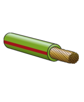 AT4500GNRD 4mm Single Trace Cable – Green/Red 500m Roll