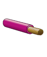 AT2100PK 2mm Single Cable – Pink 100m Roll