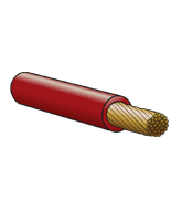 AT2100RD 2mm Single Cable – Red 100m Roll