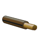AT3100BNBK 3mm Single Cable – Brown/Black 100m Roll