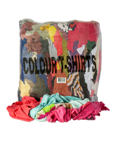 RAG15KG 15KG Assorted Coloured Rags